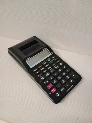 Calculadora Casio HR-8RCE con tinta