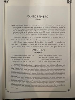 La Divina Comedia-Dante. Edición bilingüe numerada