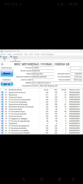 Disco Duro Externo WD Elements 10TB