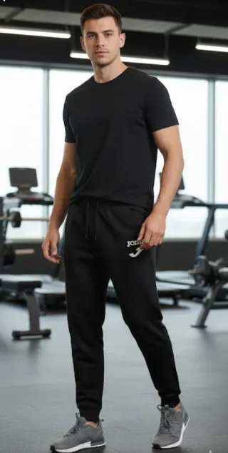 Pantalón de chándal Joma negro