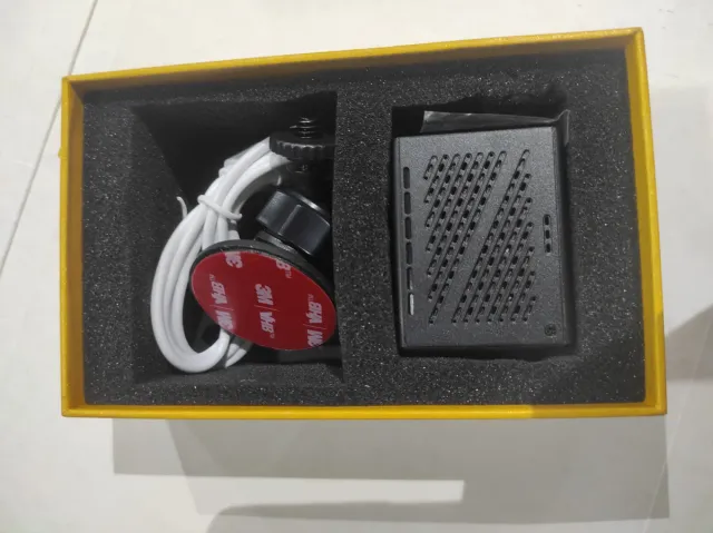 Mini cámara de vigilancia sin usar