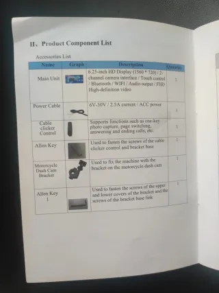 Navegador Moto NaviFly Inteligente 6.25 pulgadas