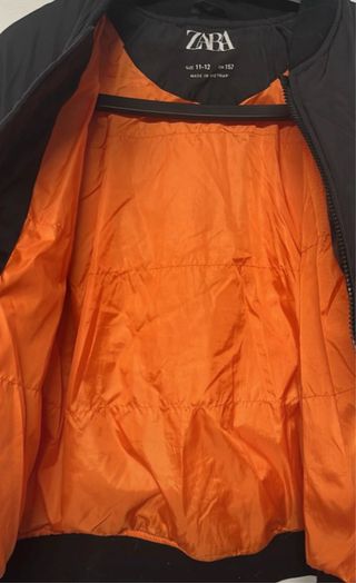 Bomber Zara Bambino Nero