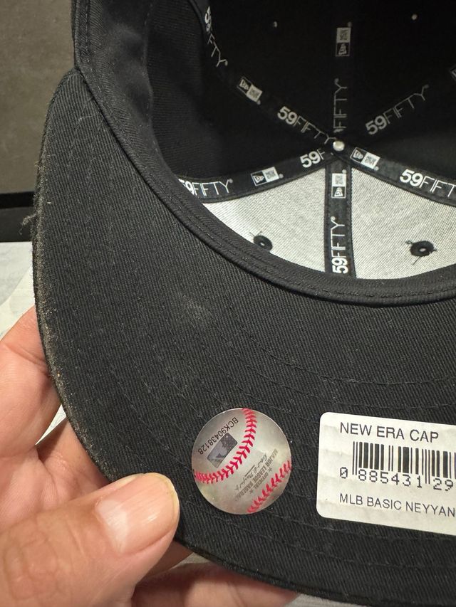 Gorra New Era 59FIFTY 7 1/8 Negra