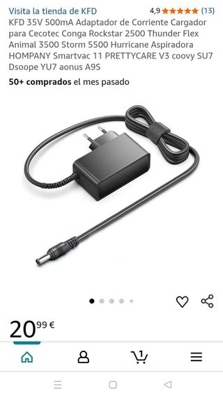 Cecotec Aspirador Escoba sin Cable