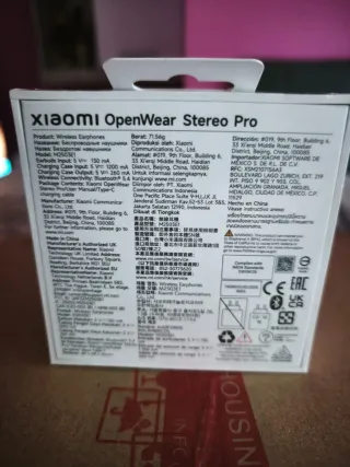 OpenWear stereo Pro y smart Band10 PRECINTADO .