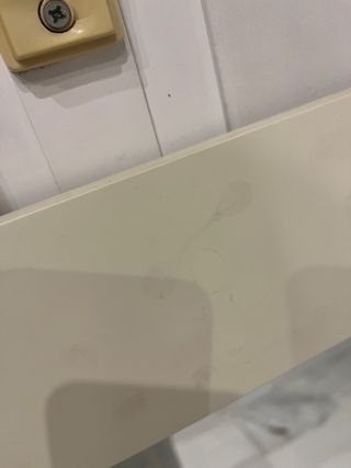 Specchio a figura intera in legno e vetro