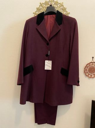 Completo giacca e pantalone Lady Moda lana