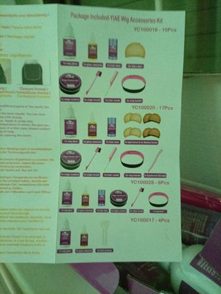 Pack YIAE para pelucas