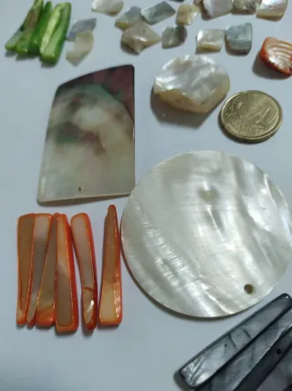 Abalorios Nácar Natural