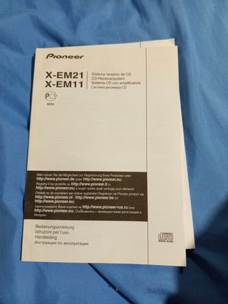 Minicadena Pioneer X-EM11 CD/USB