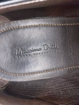 Zapatos Oxford Massimo Dutti Negros