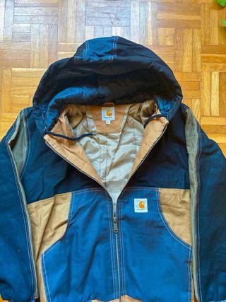 Chaqueta Carhartt Vintage Workwear Negra y Marrón