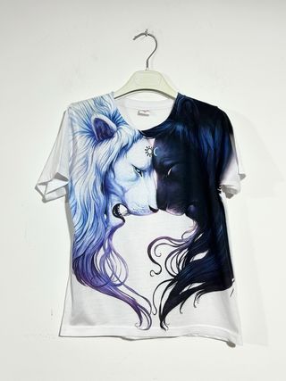 T-shirt da bambina con stampa