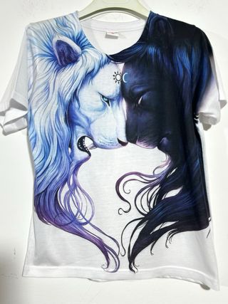 T-shirt da bambina con stampa