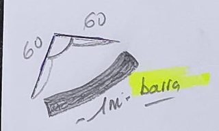 Mueble Bar Esquinero Madera y Cristal