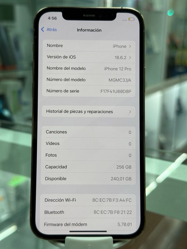 iPhone 12 Pro Argento