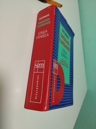 Diccionario sinónimos y antónimos