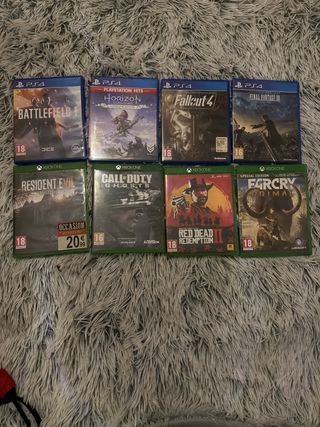Lote Juegos PS4 y Xbox One