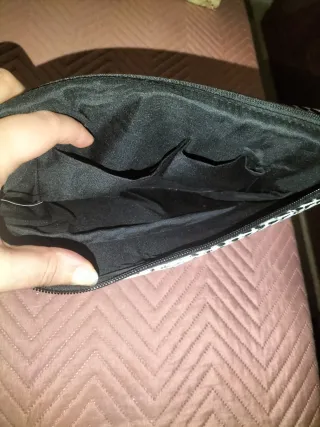 Bolso de mano estampado rombos