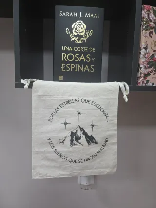 Bolsa para libro Una corte de rosas y espinas