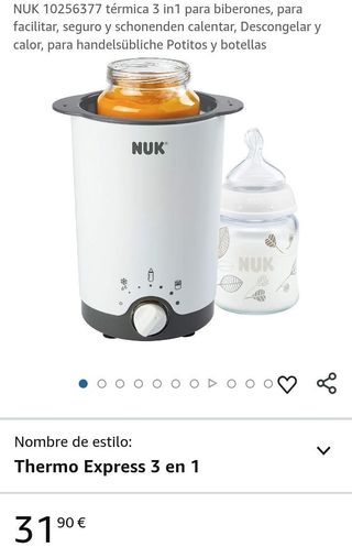 NUK 10256377 térmica 3 in1 para biberones