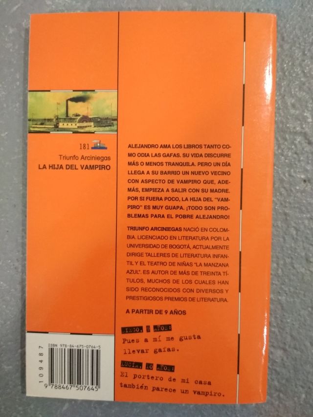 Lote: libros de el barco de vapor