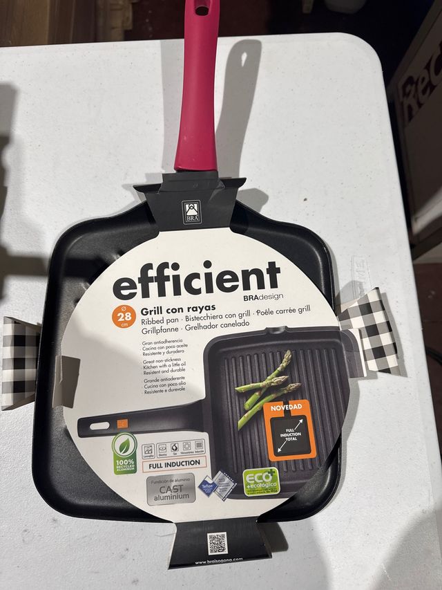 Sartén Grill BRA Efficient 28cm
