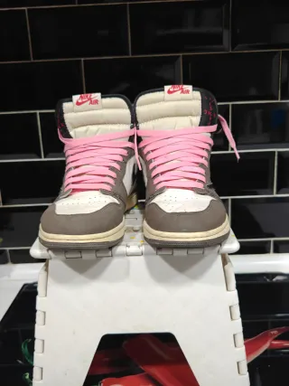 Jordan 1 Marrones y blancas