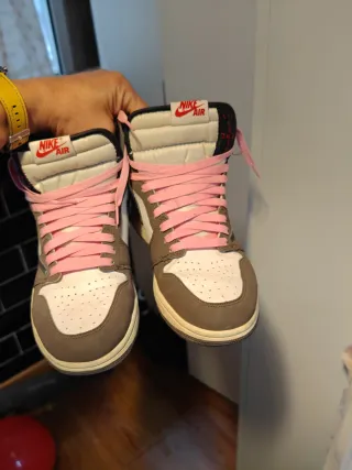 Jordan 1 Marrones y blancas