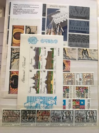 Sellos España 1978-1990