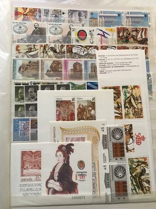 Sellos España 1978-1990