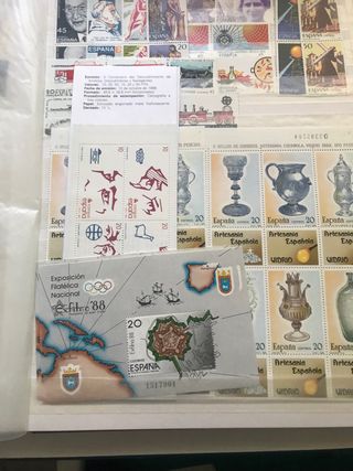 Sellos España 1978-1990