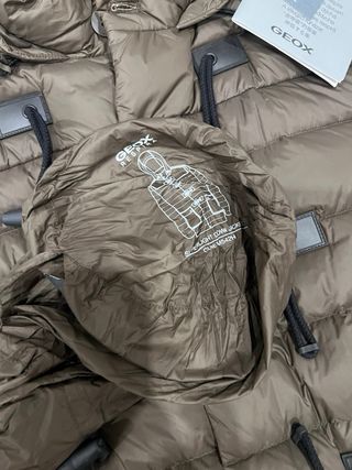 Chaquetón Geox Marrón Talla 58