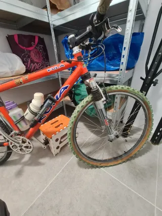 Bicicleta Montaña Naranja