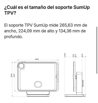 Soporte Sumup para iPad