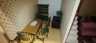 Casa de muñecas de madera 3 pisos