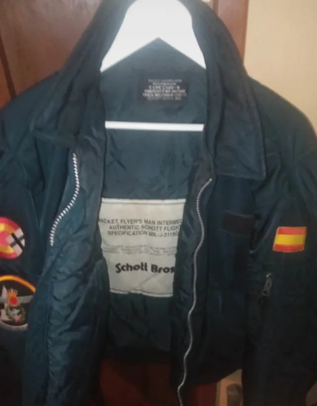 Chaqueta invierno abrigo bomber piloto marina aére