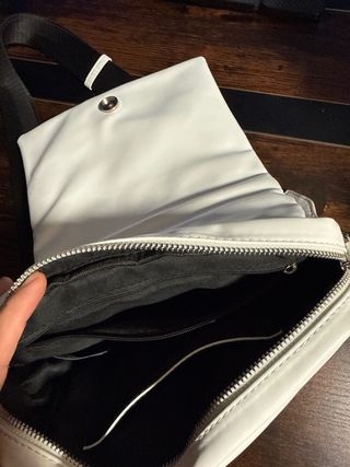 Bolso Paco Martinez blanco acolchado
