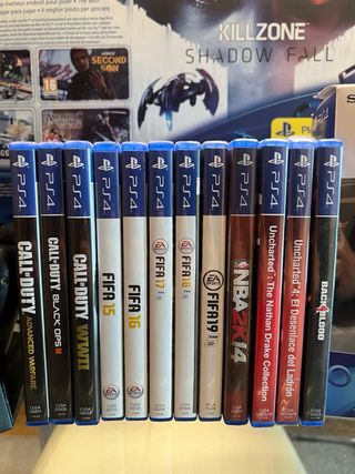 PS4 Slim 500 GB + 3 Mandos + 12 juegos + demo PT