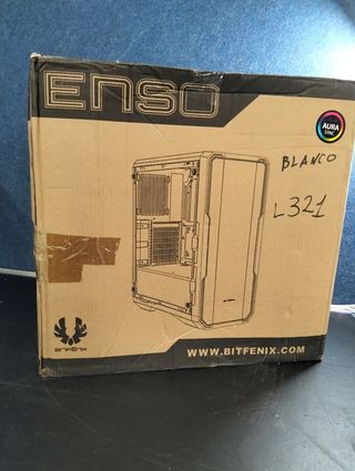 Caja/Torre BitFenix Enso RGB ATX Cristal Blanco