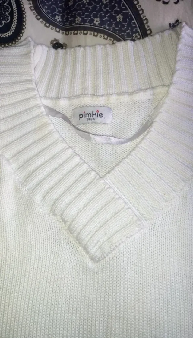 Jersey PIMKIE t.L blanco mujer