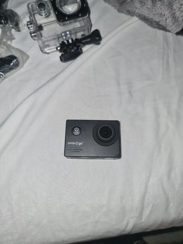 Cámara de acción Swiss Go Negra