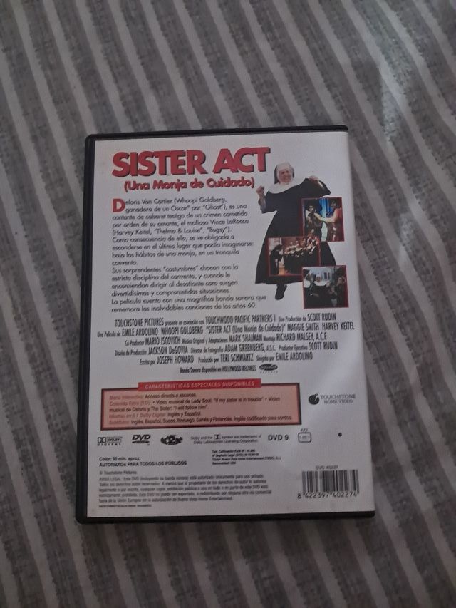 DVD Sister Act - Comedia