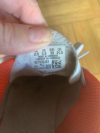 Botas de fútbol Puma niña talla 35