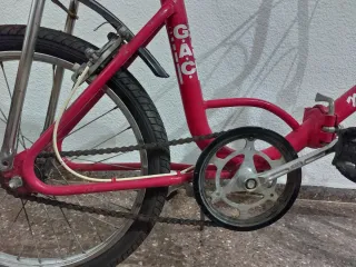 Bicicleta Motoretta -2 Roja