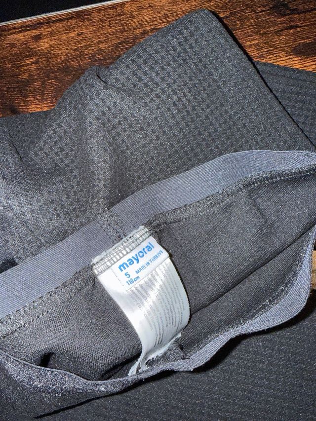 Pantalón niña negro