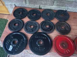 Discos de pesas Domyos 16 kg