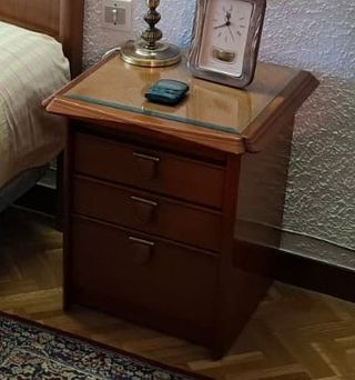 Dormitorio: Armario, Cama, Mesita y Tocador