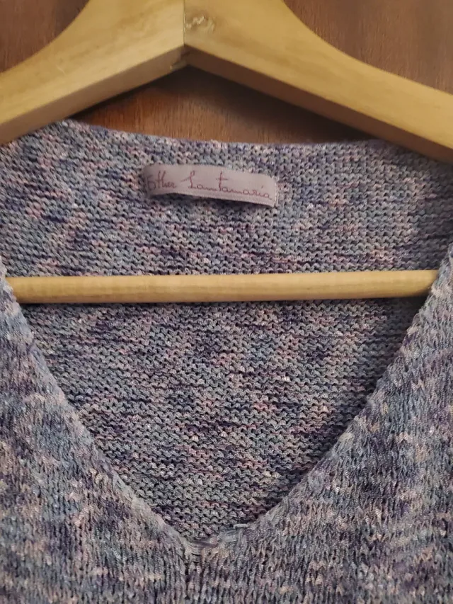 Camisola Other Lamamaria azul/roxo tamanho único